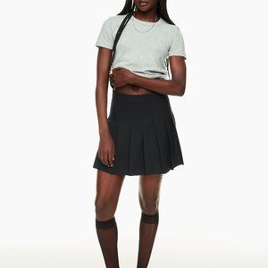 Sunday Best Olive Micro Pleated Skirt